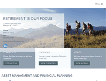 Tablet Screenshot of cameronfinancial.com